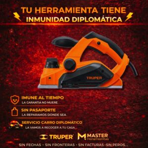 Cepillo Profesional Eléctrico 850 W, Truper