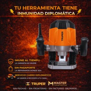 Ruteadora Profesional 1200 W, Truper
