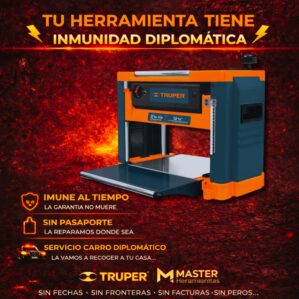 Cepillo De Banco Madera 12 1/2'', 1600W, Truper