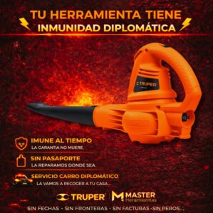 Soplador Eléctrico De 960 W Y 257 Km/h, Truper