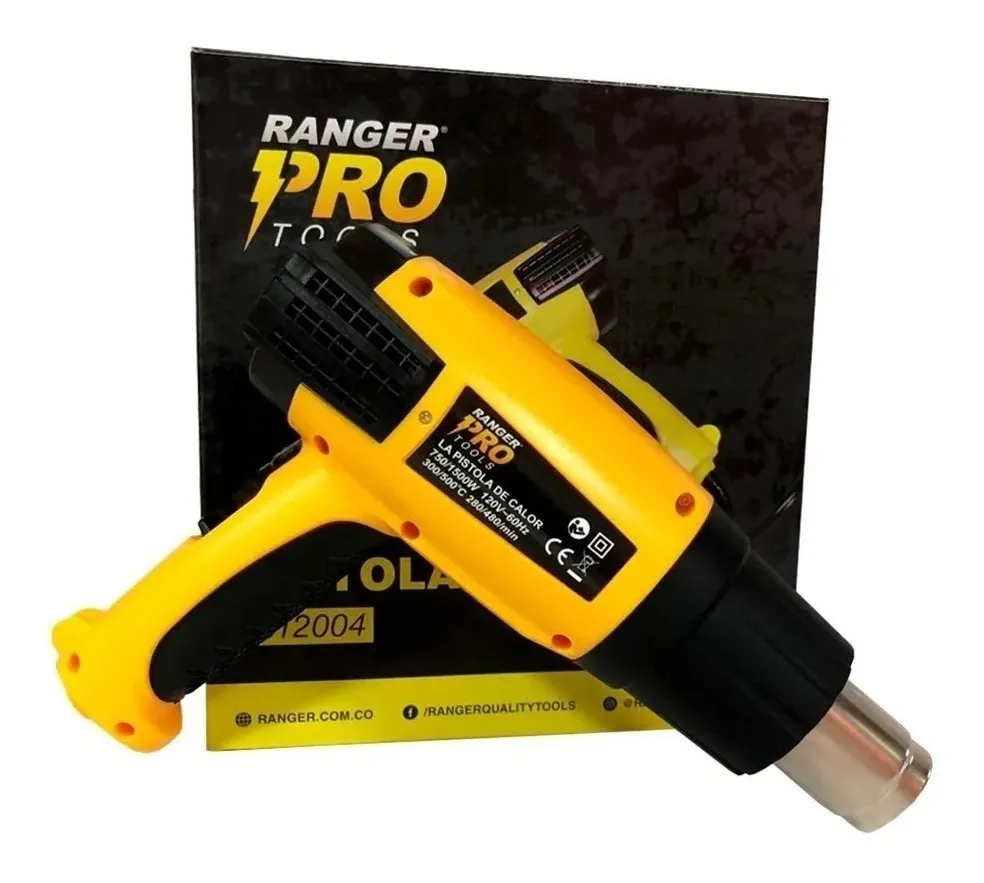 Pistola De Calor Termoencogible 1500W, Ranger - Imagen 2