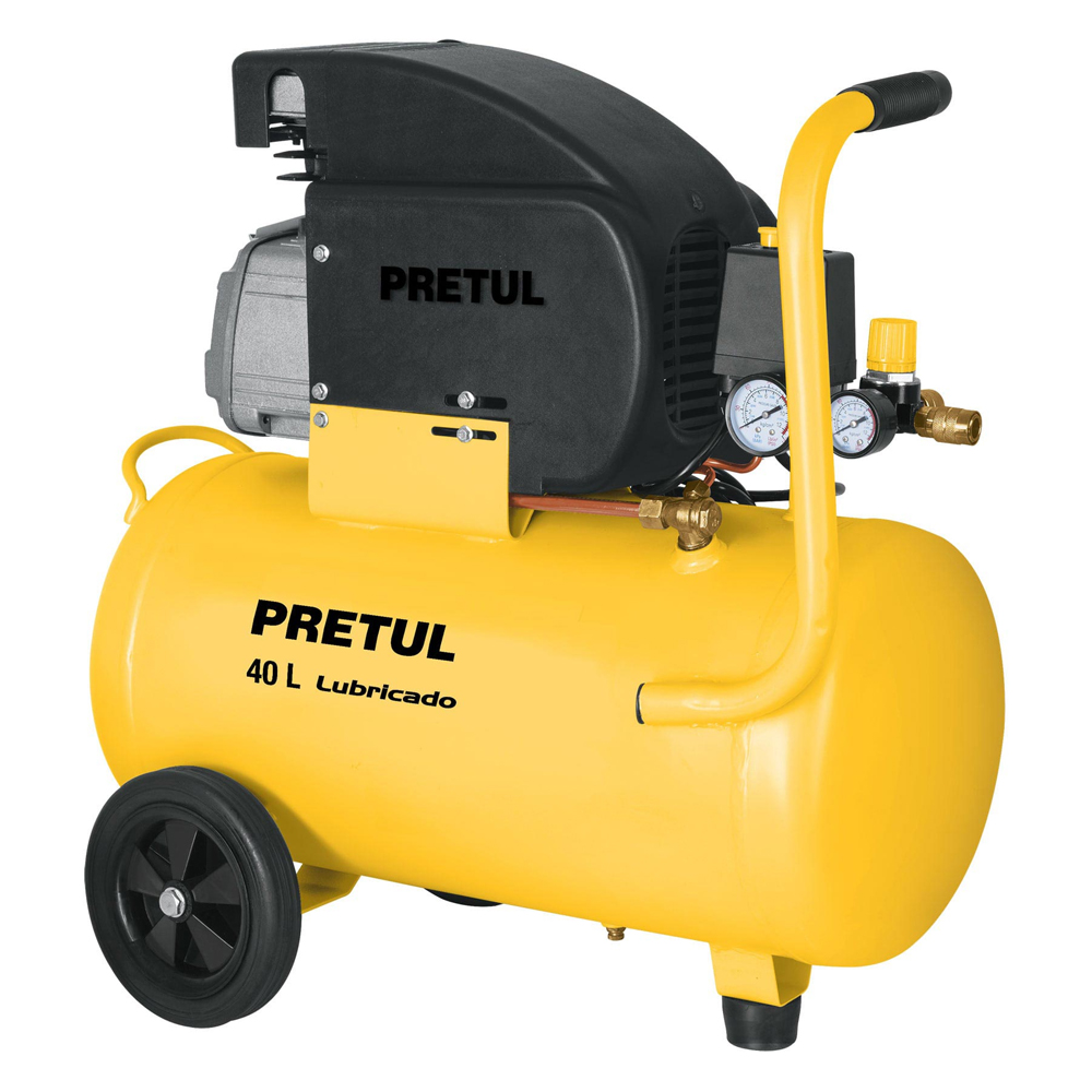 Compresor Lubricado 40 L, Pretul