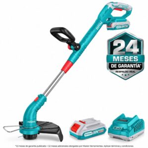 Guadaña Inalámbrica 20V+Batería 2 Ah+Cargador, Total