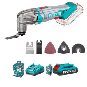 Herramienta Oscilante Inalámbrica 20V+Batería+Cargador Total