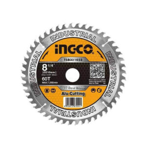 Disco De 8 Pul Con 60 Dientes Para Aluminio, Ingco