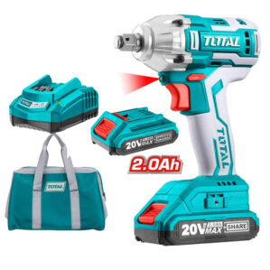 Llave De Impacto 300 N.m Inalámbrico 1/2 20 V, Total