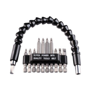 Juego De Puntas Con Eje Flexible 11 Piezas, Kwb