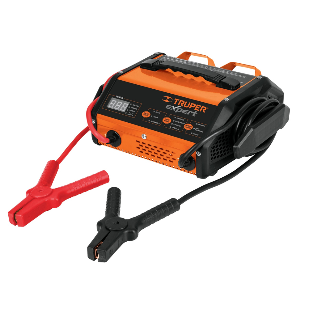 Cargador de baterías 15 A, arrancador de 75A, 6V/24V - Imagen 2