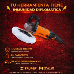 Polichadora 7 Pul Profesional 1200 W, Truper