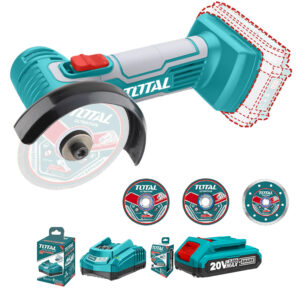 Mini Pulidora 3″ Inalámbrica de 20V +Batería 2 Ah+Cargador, Total