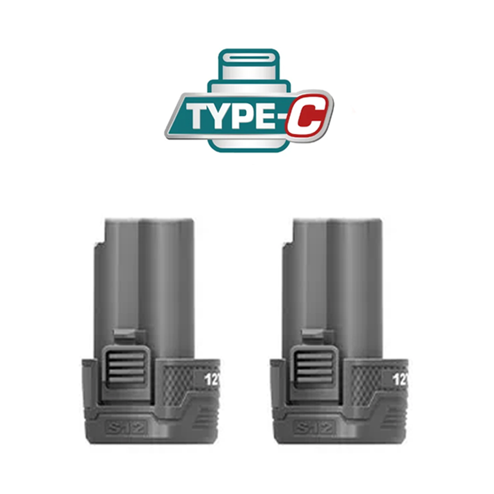 Taladro 3/8 Inalambrico Ator/Destor/Percutor 12V, Total - Imagen 3