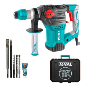 Rotomartillo Uso Rudo 1500 W Con Brocas Y Puntas, Total