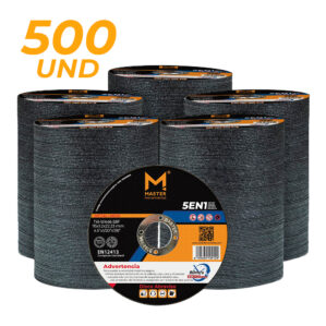 Disco Abrasivo 4,5”X500 Uni. Certificado, Master Herramientas
