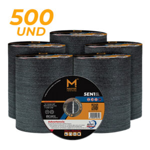 Disco Abrasivo 7”X500 Uni. Certificado, Master Herramientas