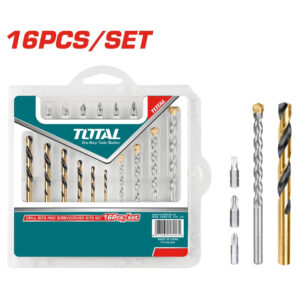Juego de 16 Brocas Concreto y Metal, Total