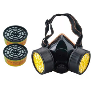 Mascarilla Reutilizable Doble Filtro,Gases,Virus+2 Cartuchos