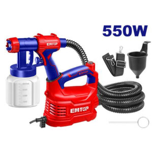 Pistola Para Pintar Industrial 550 W, Emtop