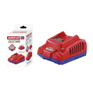 Cargador Batería 20V Ion-litio Con Indicador Led, Emtop
