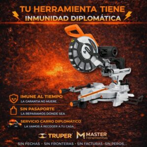 Acolilladora o Sierra Ingleteadora Telescópica 12 Pul 2000W, Truper