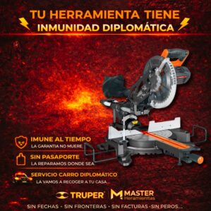 Acolilladora o Sierra Ingleteadora 10" 1900W, Truper