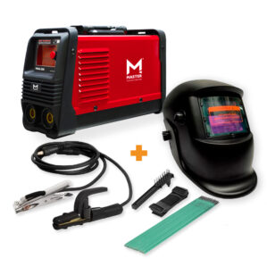 Soldadora 250A 110/220V+Careta+1K Soldadura, Master Herramientas
