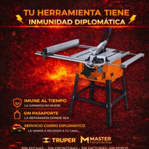 Banco Para Madera o Sierra De Mesa 10" (1900W), Truper