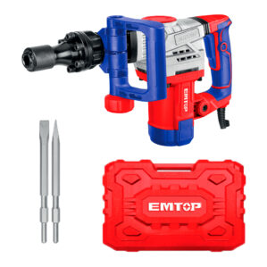 Demoledor SDS 1300W Industrial Uso Rudo Con Maletín, Emtop