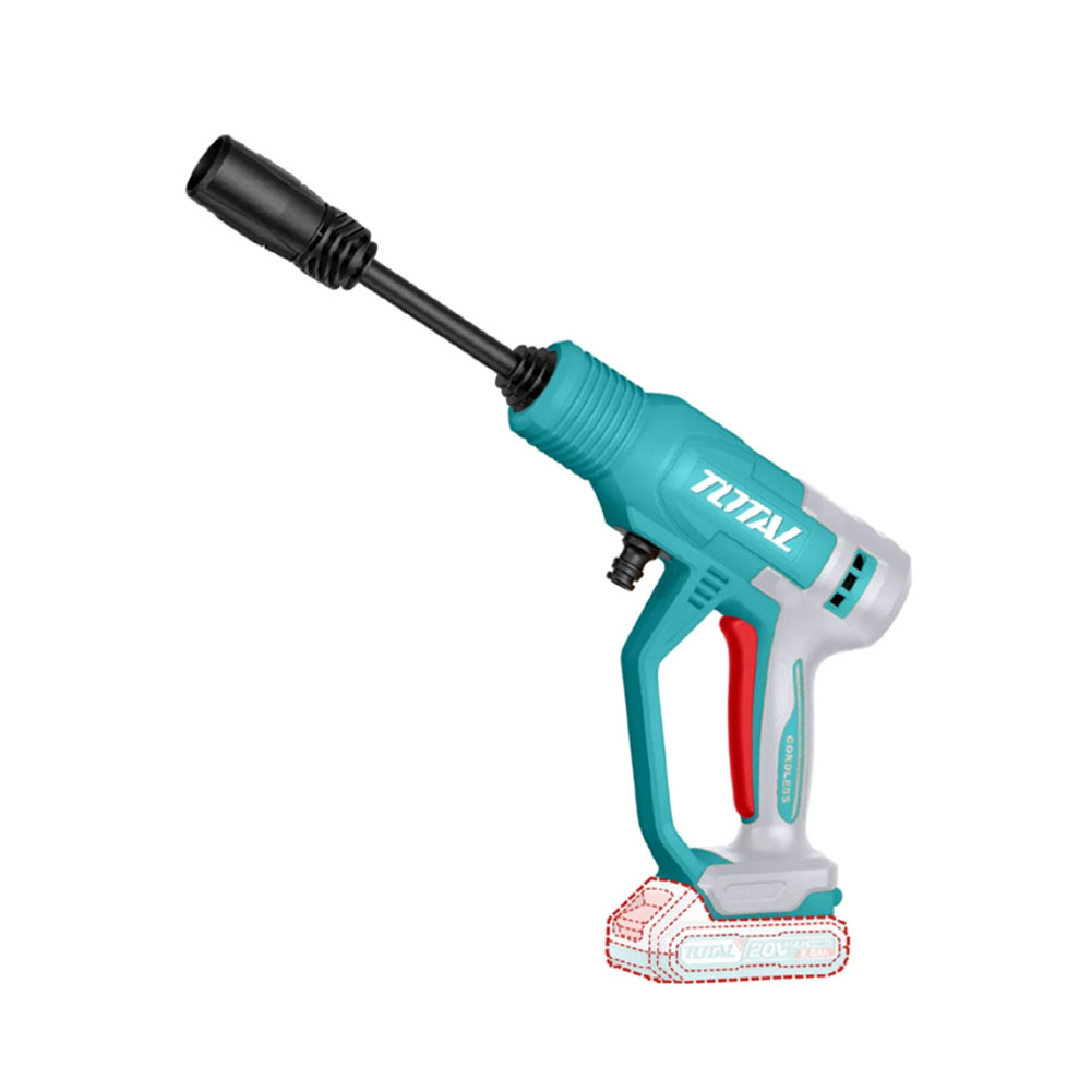 Hidrolavadora Inalámbrica Portable 20V+Batería+Cargador, Total - Imagen 2