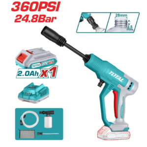 Hidrolavadora Inalámbrica Portable 20V+Batería+Cargador, Total