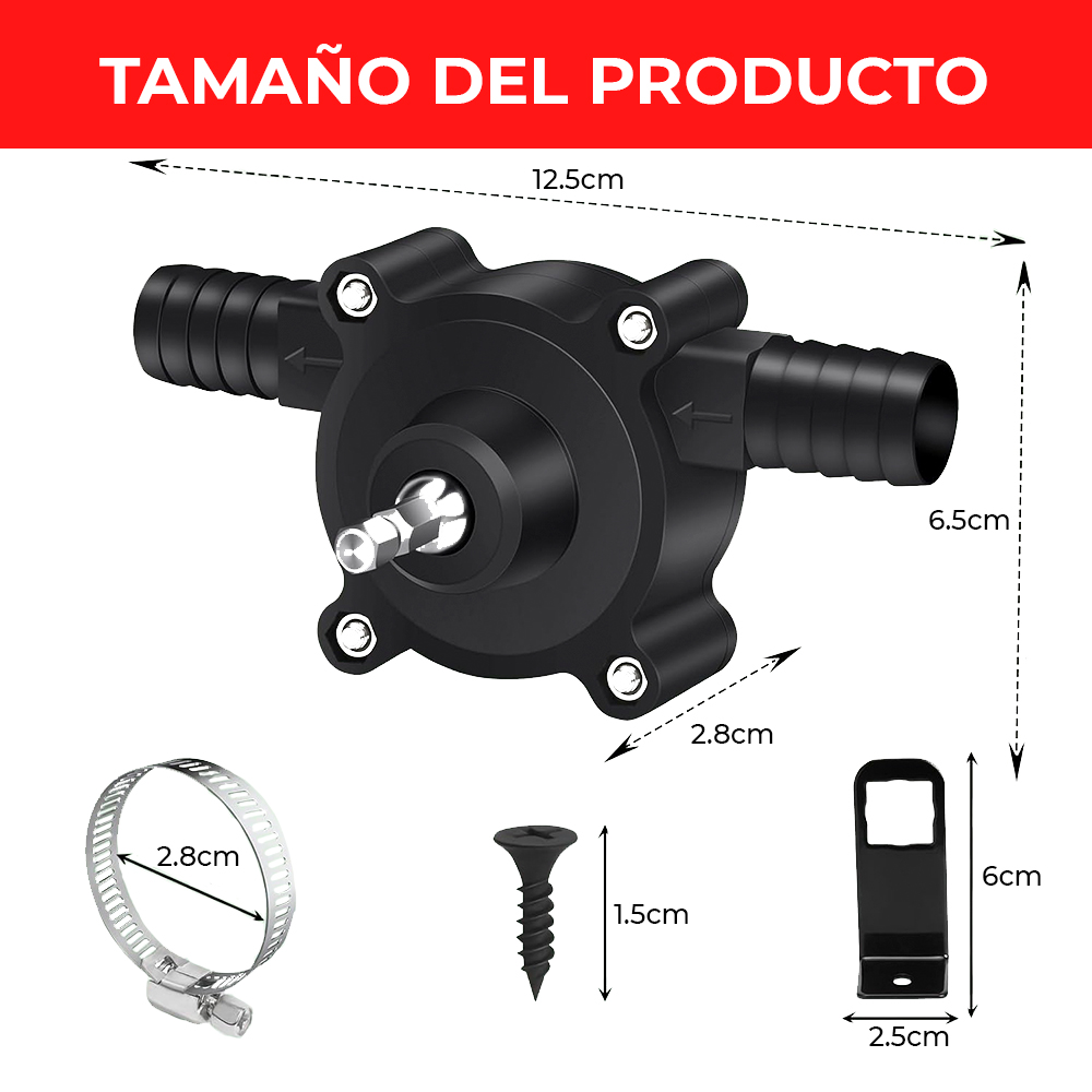 Adaptador Bomba de Agua para Taladro, Master Herramientas - Imagen 2