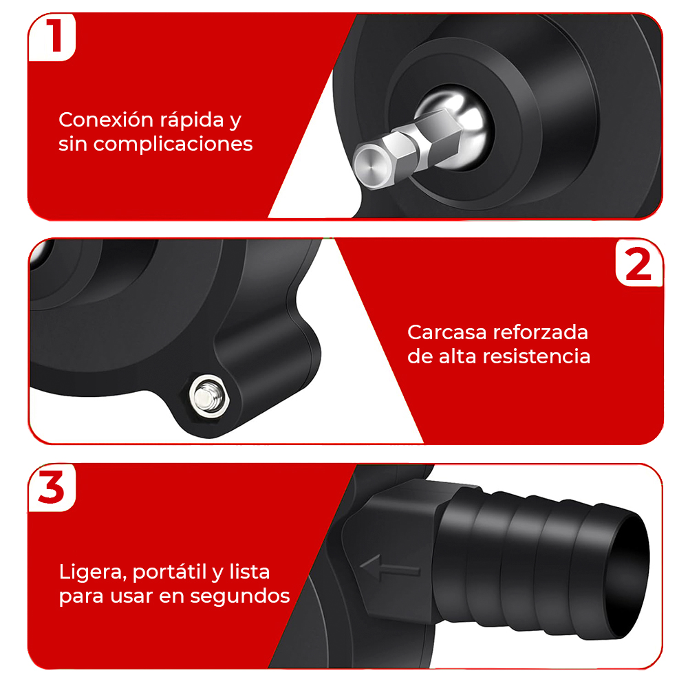 Adaptador Bomba de Agua para Taladro, Master Herramientas - Imagen 4