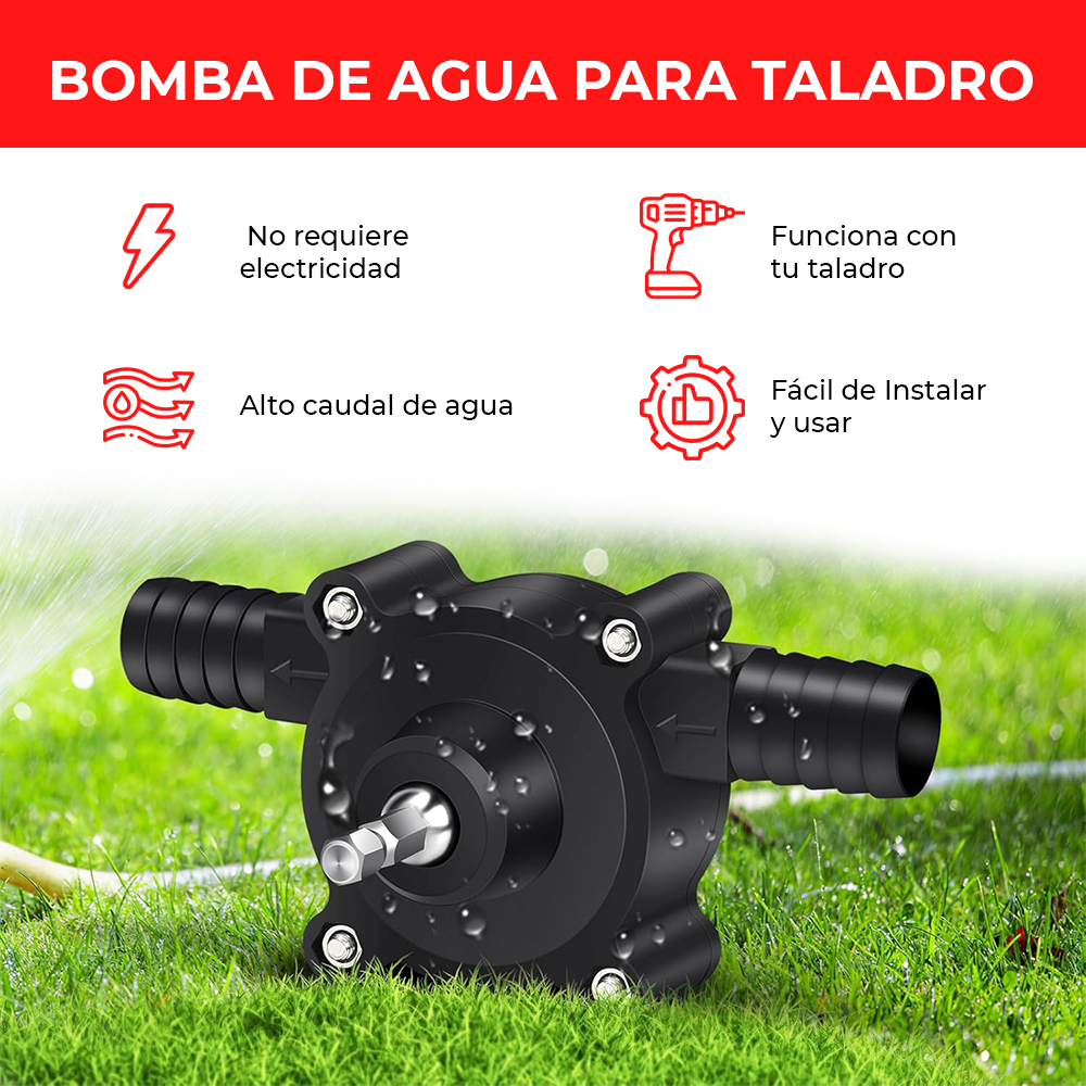 Adaptador Bomba de Agua para Taladro, Master Herramientas - Imagen 5