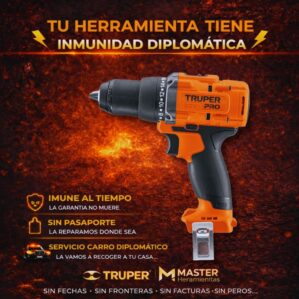 Taladro Inalambrico 20 V 1/2", Truper Pro