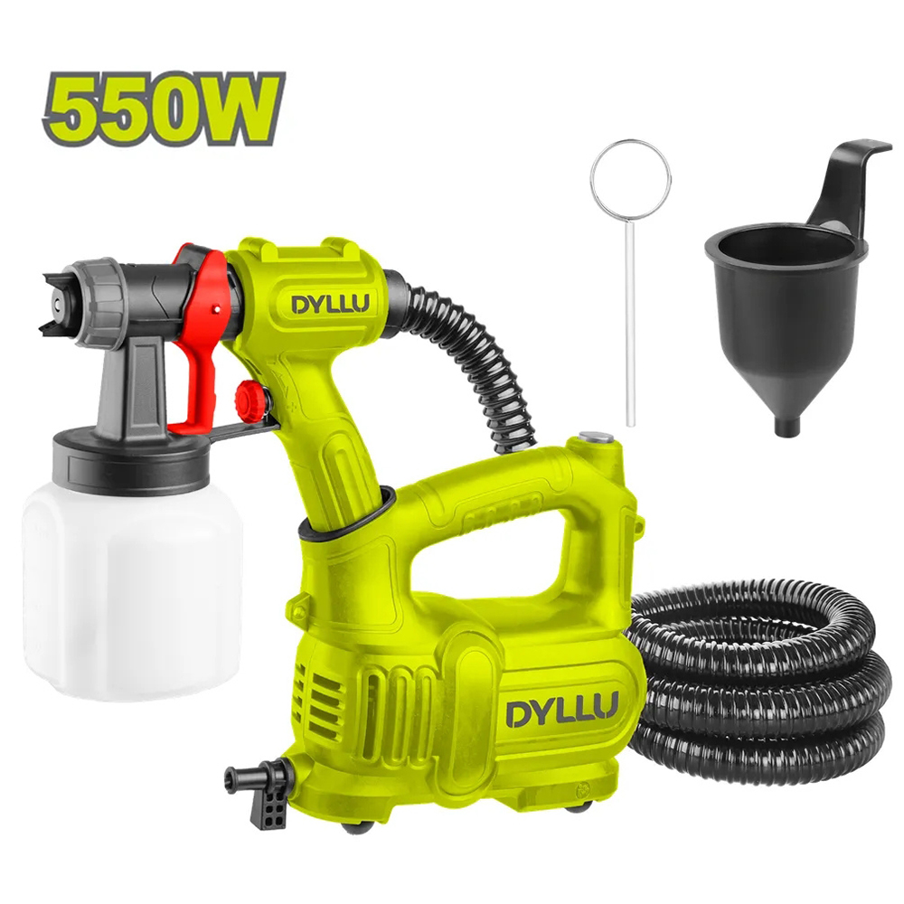 Pistola Para Pintar Industrial 550 W, Dyllu