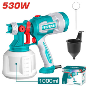 Pistola Para Pintar Industrial 530 W + Vaso 1L, Total